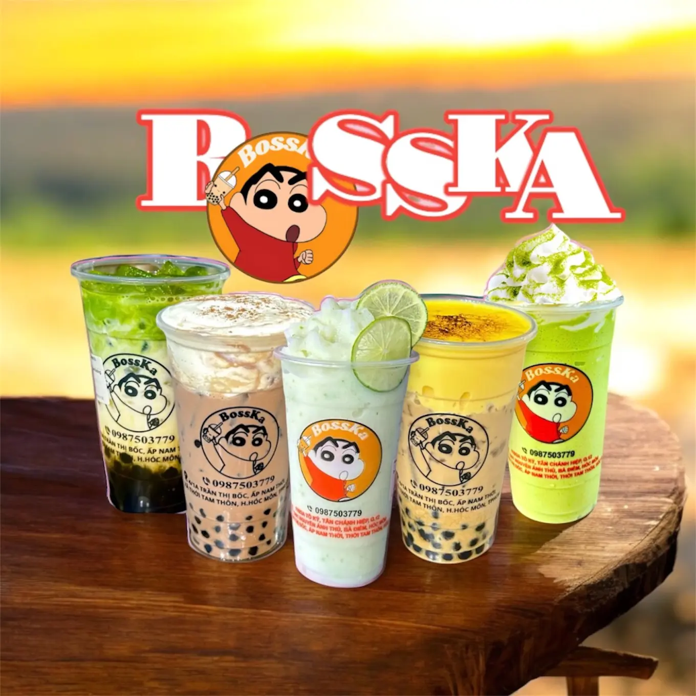 Ảnh bìa Trà Sữa Bosska - Phan Văn Hớn