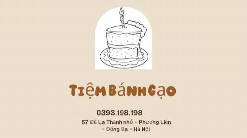 Ảnh bìa Tiệm Bánh Gạo - Bánh Sinh Nhật & Bánh Ngọt & Bánh Mỳ - 26 Trung Phụng