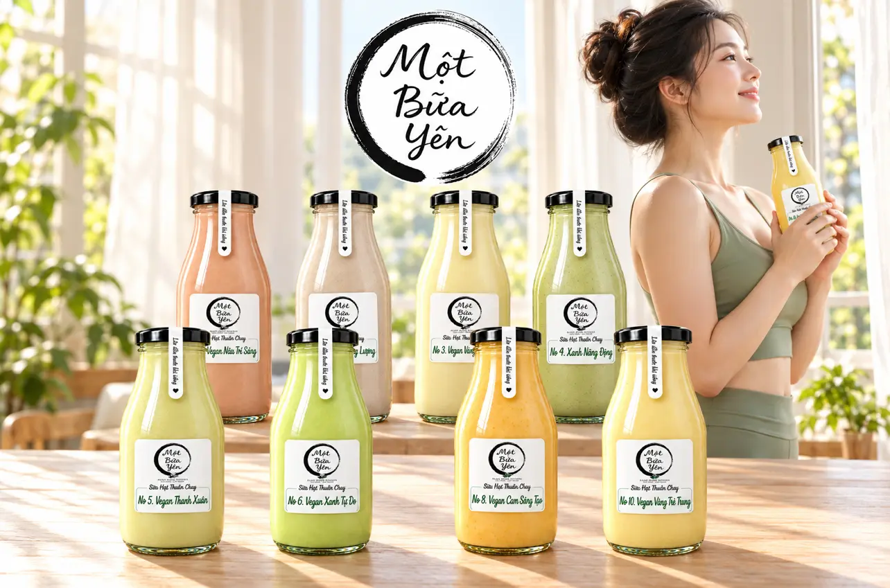 Ảnh bìa Tiệm Thuần Chay Một Bữa Yên - Sữa Hạt Nguyên Chất & Món Ăn Thuần Chay - Chung Cư Saigon Intela