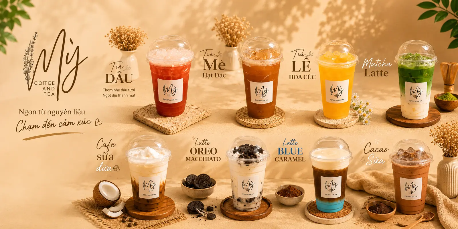Ảnh bìa Mỳ Coffee And Tea - Trà Sữa - Lê Quang Sung
