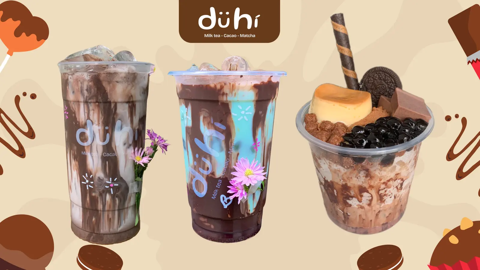 Ảnh bìa Du Hí Tea - Milo Dầm & Cacao - Bùi Quang Là