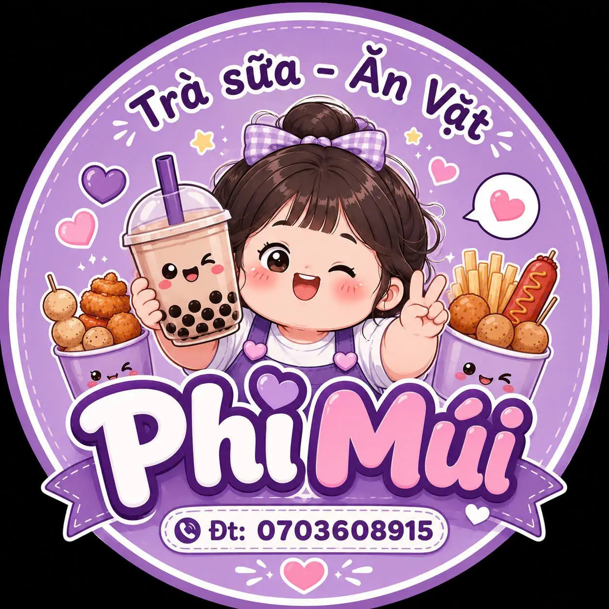 Ảnh bìa Phì Múi - Trà Sữa & Ăn Vặt - Bùi Minh Trực