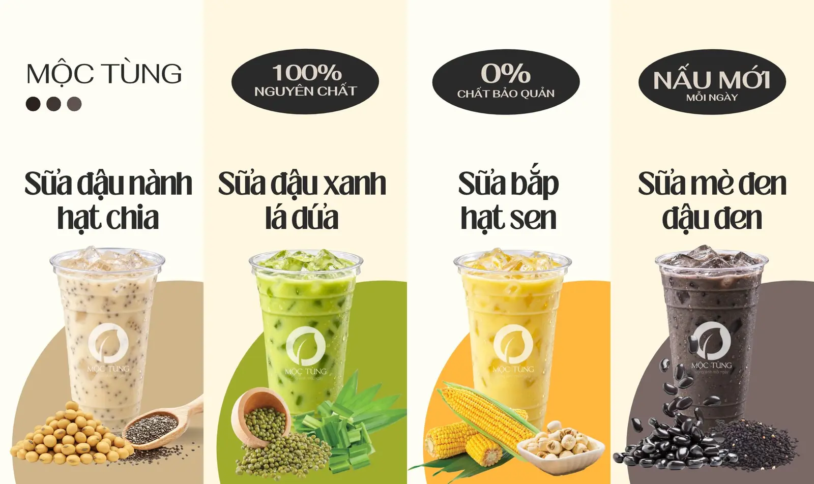 Ảnh bìa Mộc Tùng - Sữa Đậu Nguyên Chất - Đường Số 21