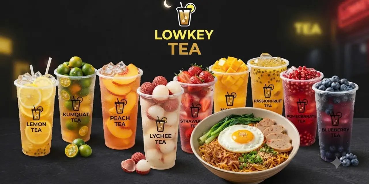Ảnh bìa Lowkey Tea - Trà Chanh Trạm Cứu Đói Cú Đêm - Thụy Khuê