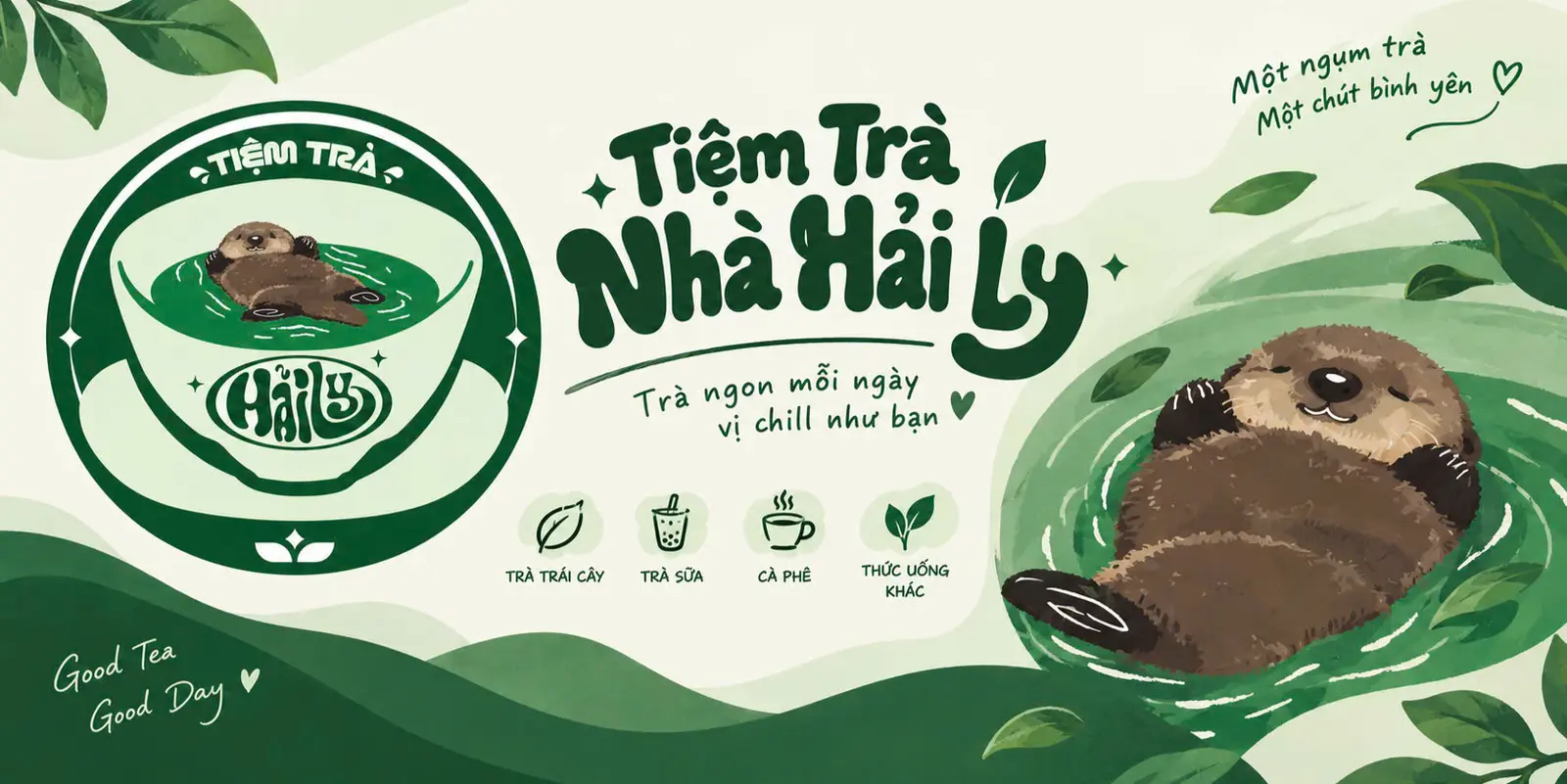Ảnh bìa Tiệm Trà Nhà Hải Ly - Trà, Matcha & Cà Phê - Cách Mạng Tháng 8