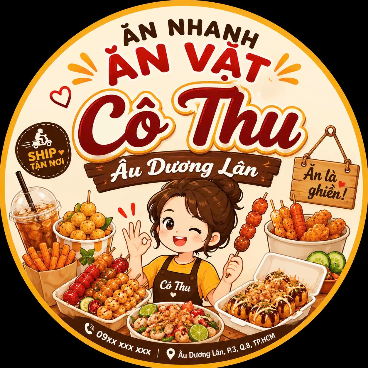 Ảnh bìa Ăn Vặt Cô Thu - Âu Dương Lân