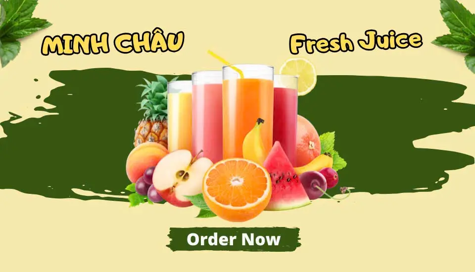 Ảnh bìa Minh Châu Juice - Nước Ép Nguyên Chất, Sinh Tố & Hoa Quả - Bùi Huy Bích