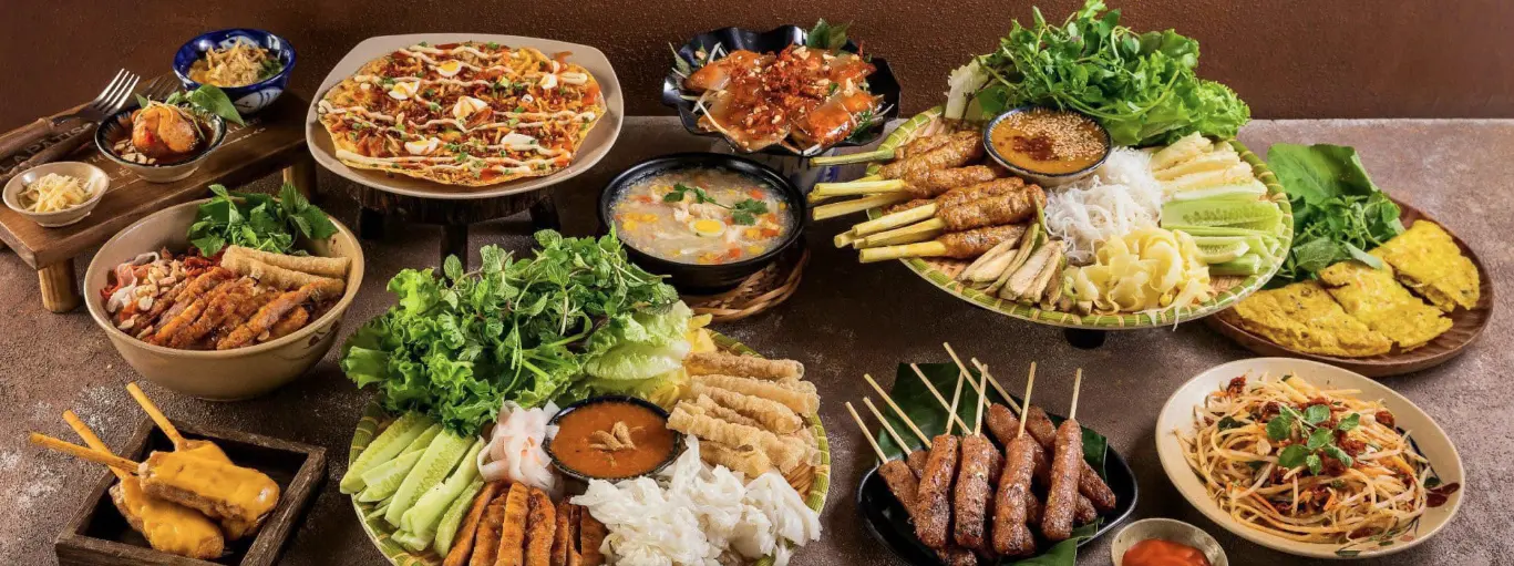 Ảnh bìa Nem Nướng Nha Trang & Đồ Ăn Vặt - Nơm Thanh Xuân - Nguyễn Quý Đức