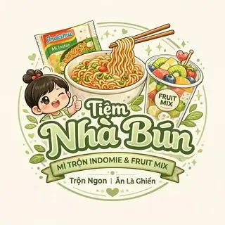 Ảnh đại diện Tiệm Nhà Bún - Mì Trộn Indomie & Hoa Quả Gọt Sẵn Fruit Mix - Trương Định