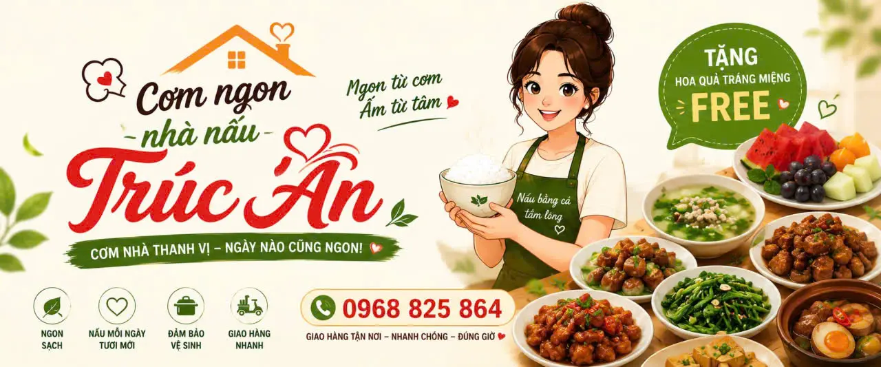 Ảnh bìa Cơm Nhà Trúc An - Bánh Bao, Cơm Văn Phòng & Nước Uống - Vinhomes Ocean Park 1