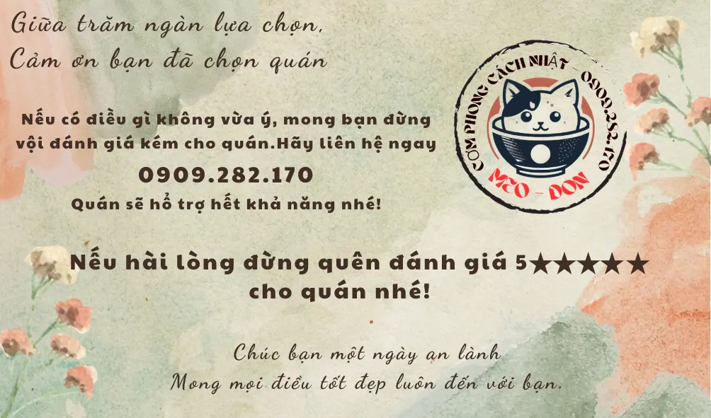 Ảnh bìa Meo - Don - Cơm Phong Cách Nhật - Đường 160