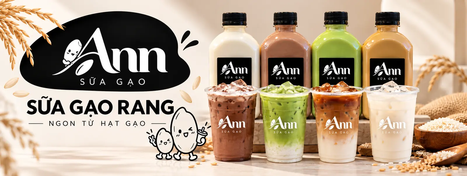 Ảnh bìa Sữa Gạo Rang Ann Ann - Đường Số 7