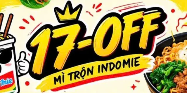 Ảnh bìa 17-OFF - Mì Trộn Indomie - Thích Bửu Đăng