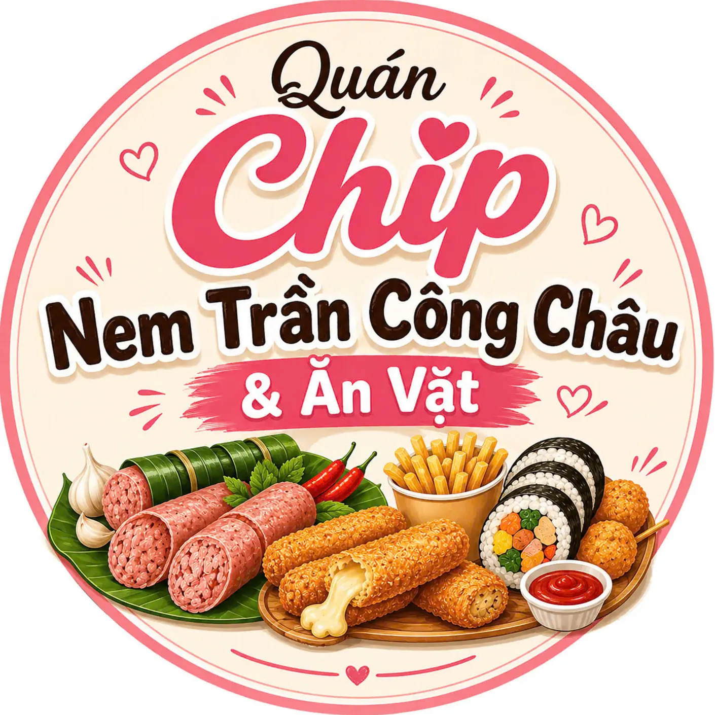 Ảnh bìa Quán Chíp - Nem Trần Công Châu & Ăn Vặt - Sông Nhuệ