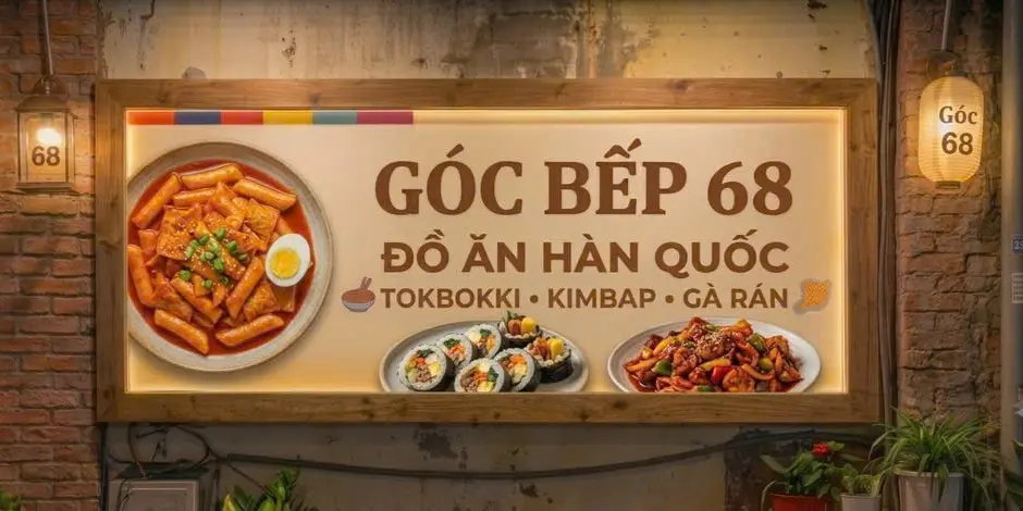 Ảnh bìa Góc Bếp 68 - Đồ Ăn Hàn Quốc - Ngõ Thông Phong
