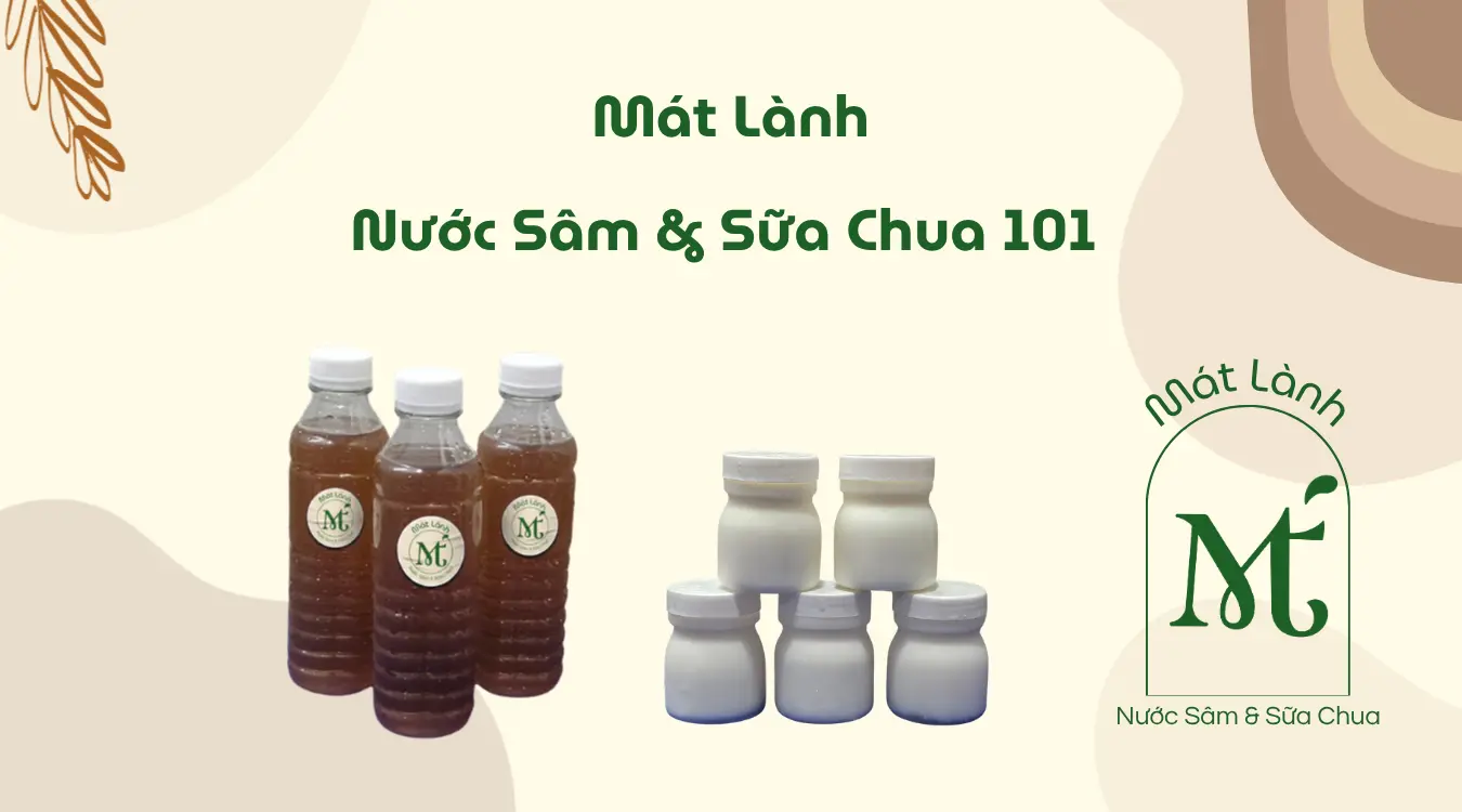 Ảnh bìa Mát Lành - Nước Sâm & Sữa Chua 101 - Đặng Thúc Liêng