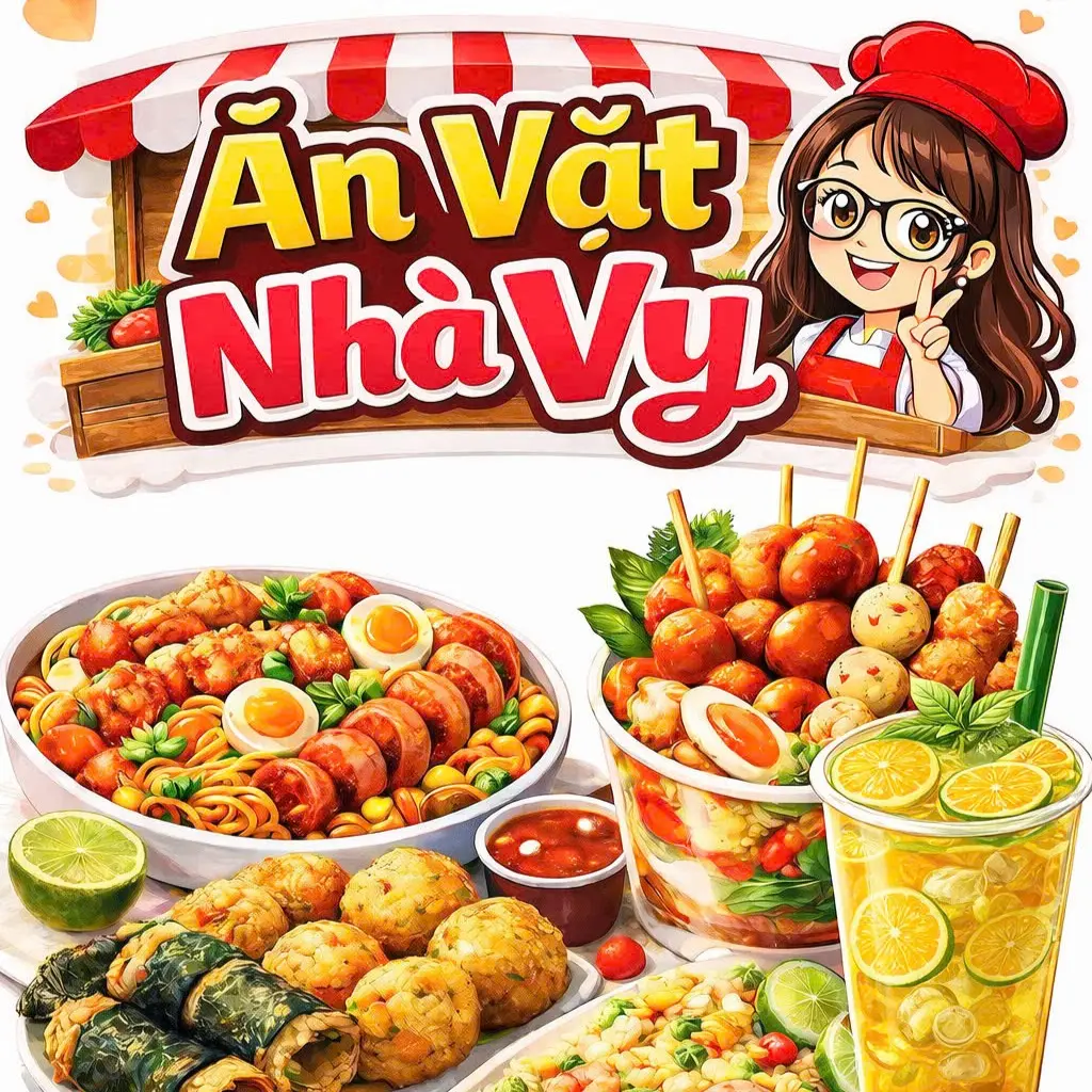 Ảnh bìa Ăn Vặt Nhà Vy - Nguyễn Thị Tú