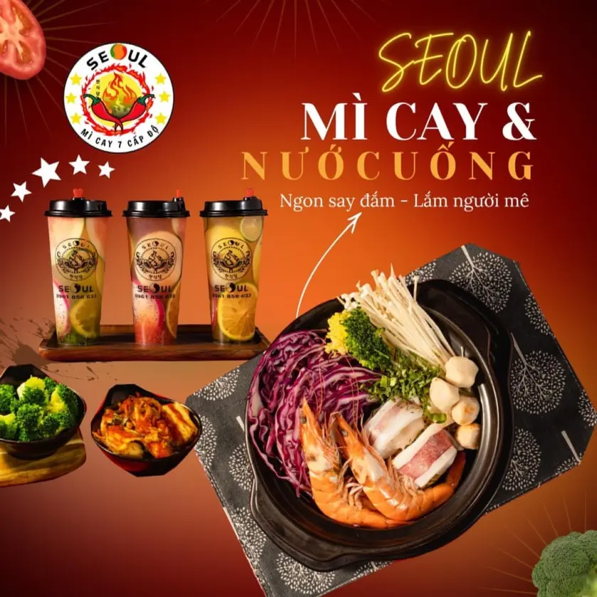 Ảnh bìa Mì Cay Seoul - Lê Trọng Tấn