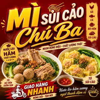 Ảnh đại diện Mì Sủi Cảo Chú Ba - Chung Cư Phạm Thế Hiển