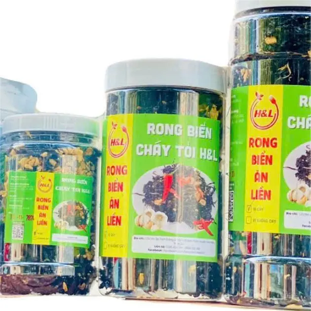 Ảnh bìa H&L Rong Biển Cháy Tỏi - Phạm Thị Giây