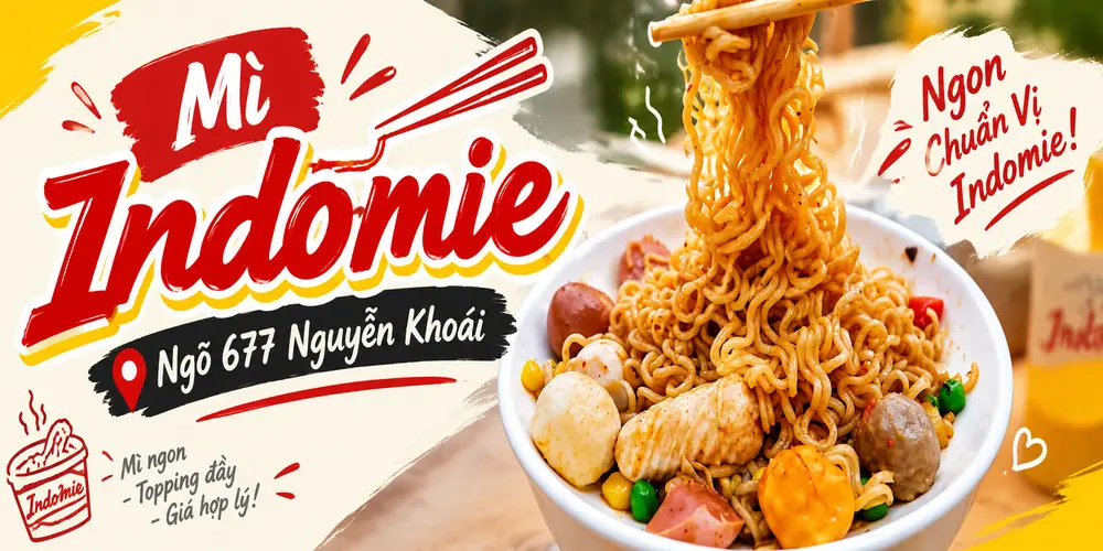 Ảnh bìa Mì Trộn Indomieeee - Nguyễn Khoái