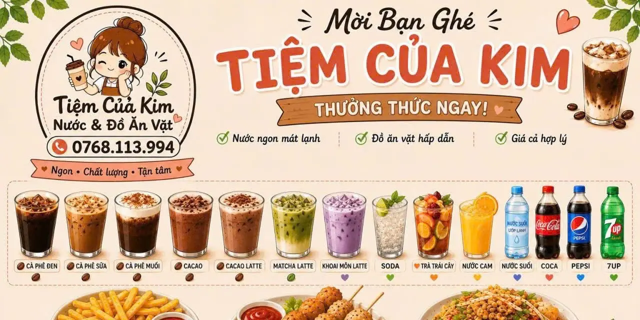 Ảnh bìa Tiệm Của Kim - Nước & Đồ Ăn Vặt - Thạnh Lộc 16