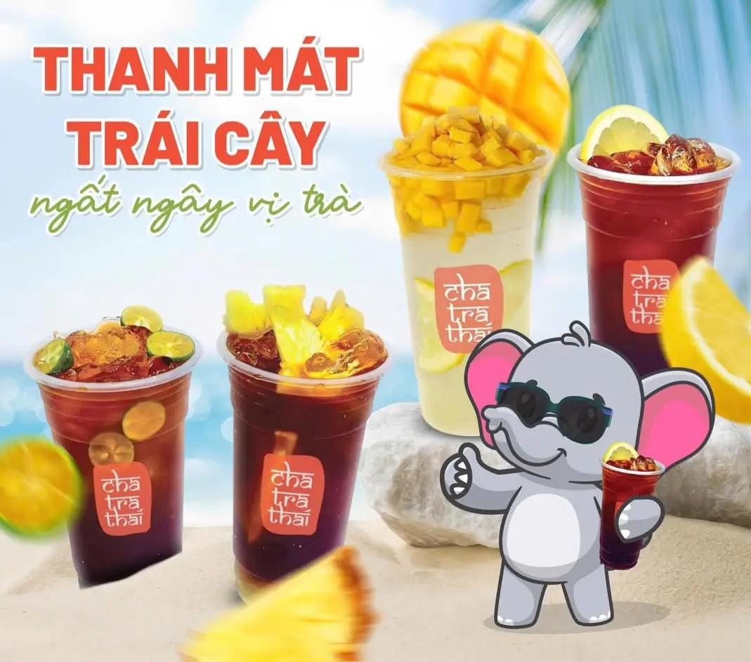Ảnh bìa  Cha Tra Thai - Trà Sữa & Trà Thái Đường Phố Phong Cách BangKok - Đường Tố Hữu