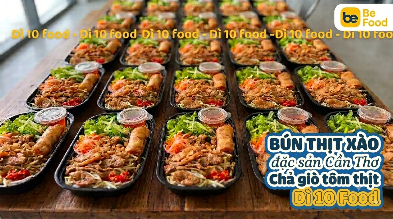 Ảnh bìa Dì 10 Food - Bún Thịt Xào Đặc Sản Miền Tây, Bún Thịt Xào Chả Giò & Chả Giò Tôm Thịt - Phạm Văn Đồng