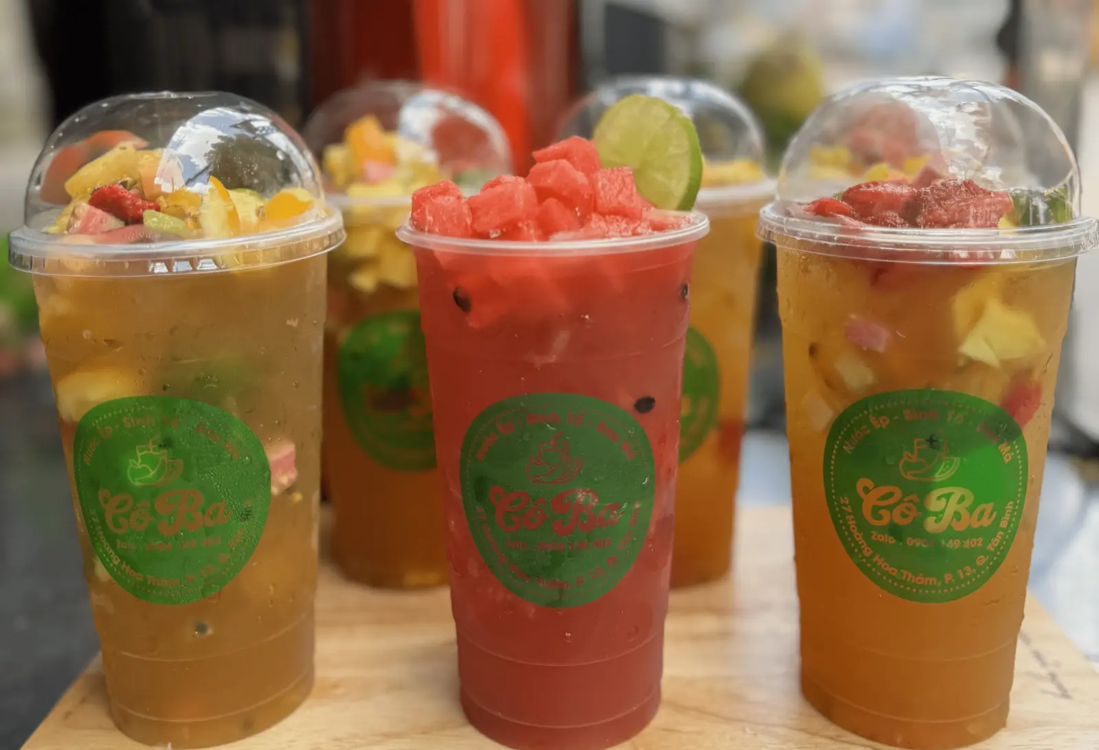 Ảnh bìa Cô Ba - Trà Trái Cây Tươi - Hoàng Hoa Thám