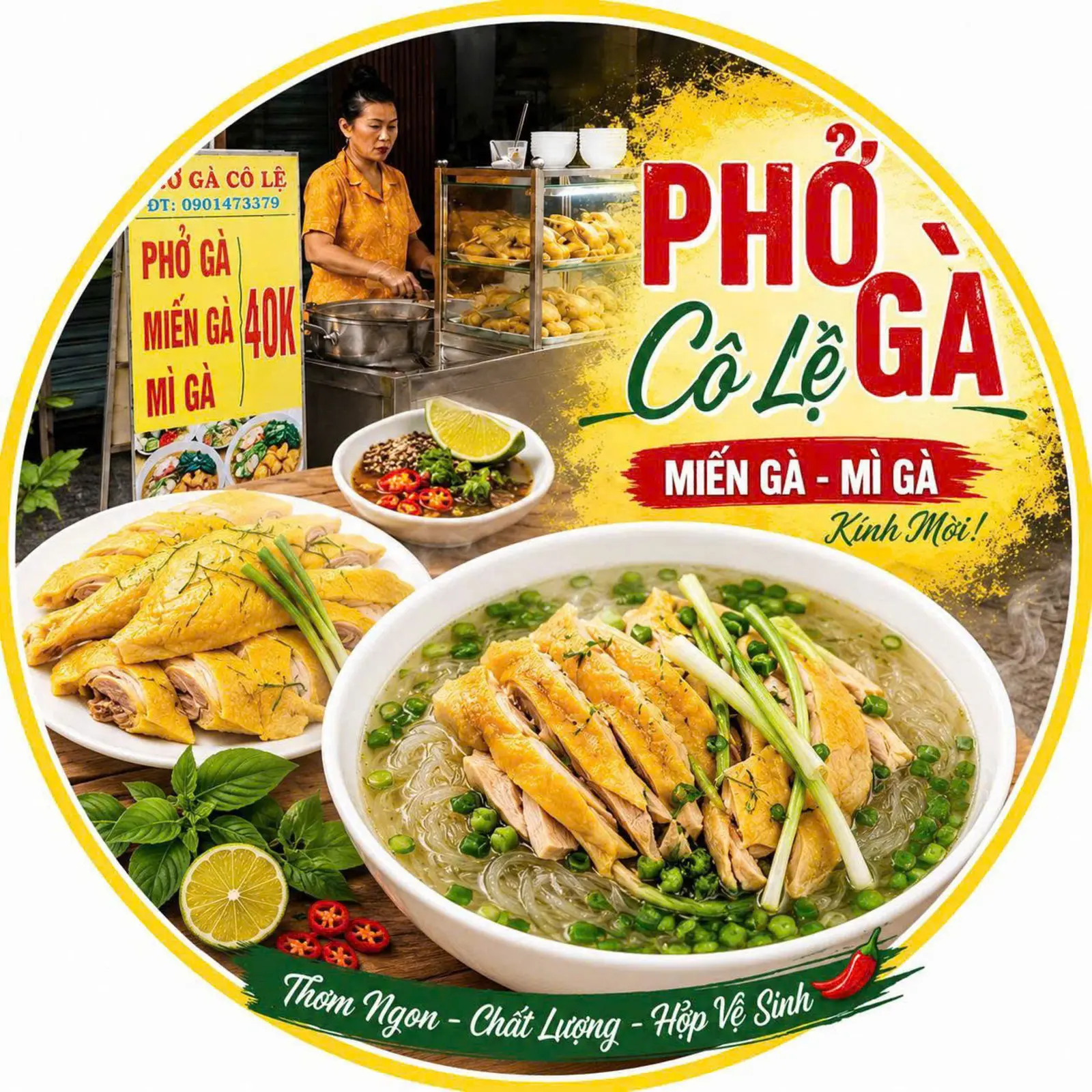 Ảnh bìa Phở Gà Cô Lệ - Chung Cư 1A1B Nguyễn Đình Chiểu
