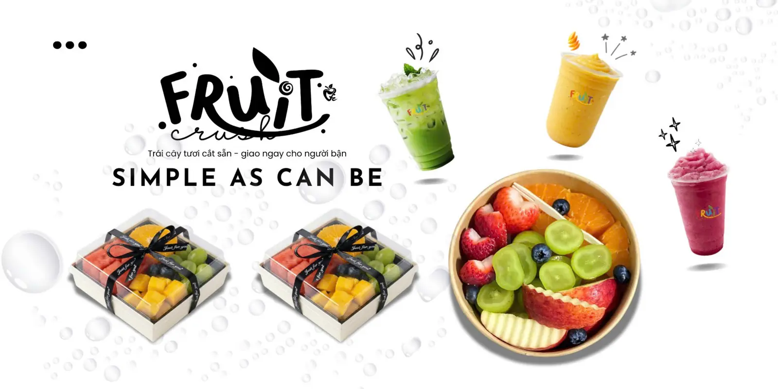 Ảnh bìa Fruit Crush - Trái Cây Tươi, Nước Ép & Sinh Tố - Âu Cơ