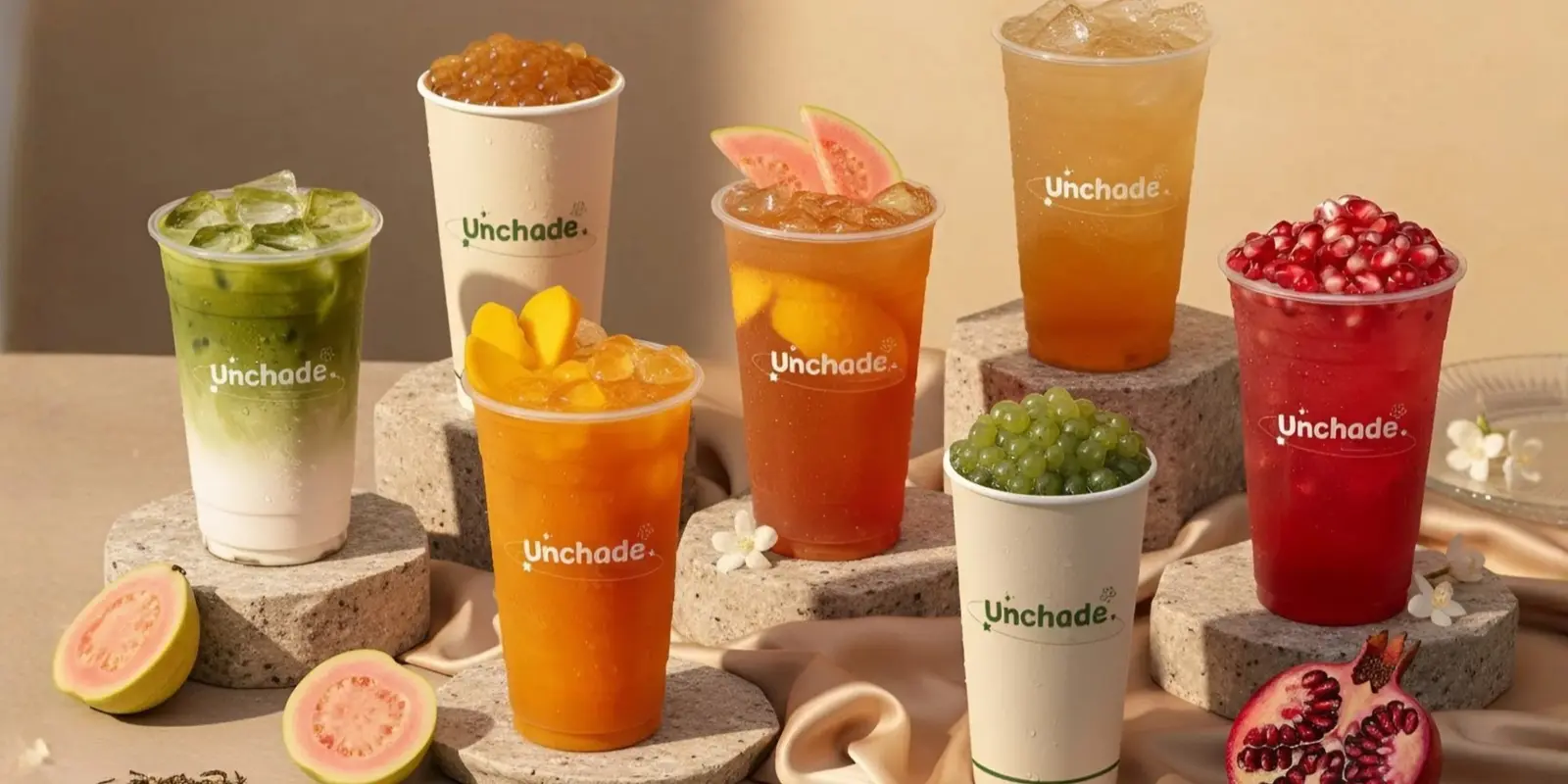 Ảnh bìa Unchade - Trà Sữa, Trà Hoa Quả & Matcha Đậm Vị - Lương Thế Vinh