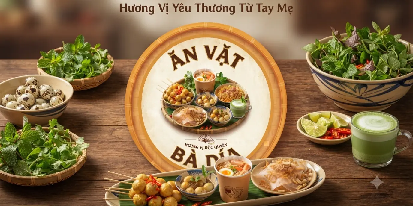 Ảnh bìa Ăn Vặt Bà Día - Lạc Long Quân