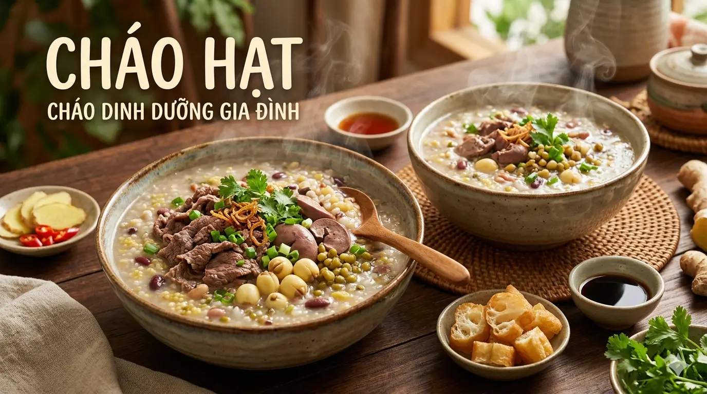 Ảnh bìa Cháo Hạt - Cháo Dinh Dưỡng Gia Đình - Đại Từ