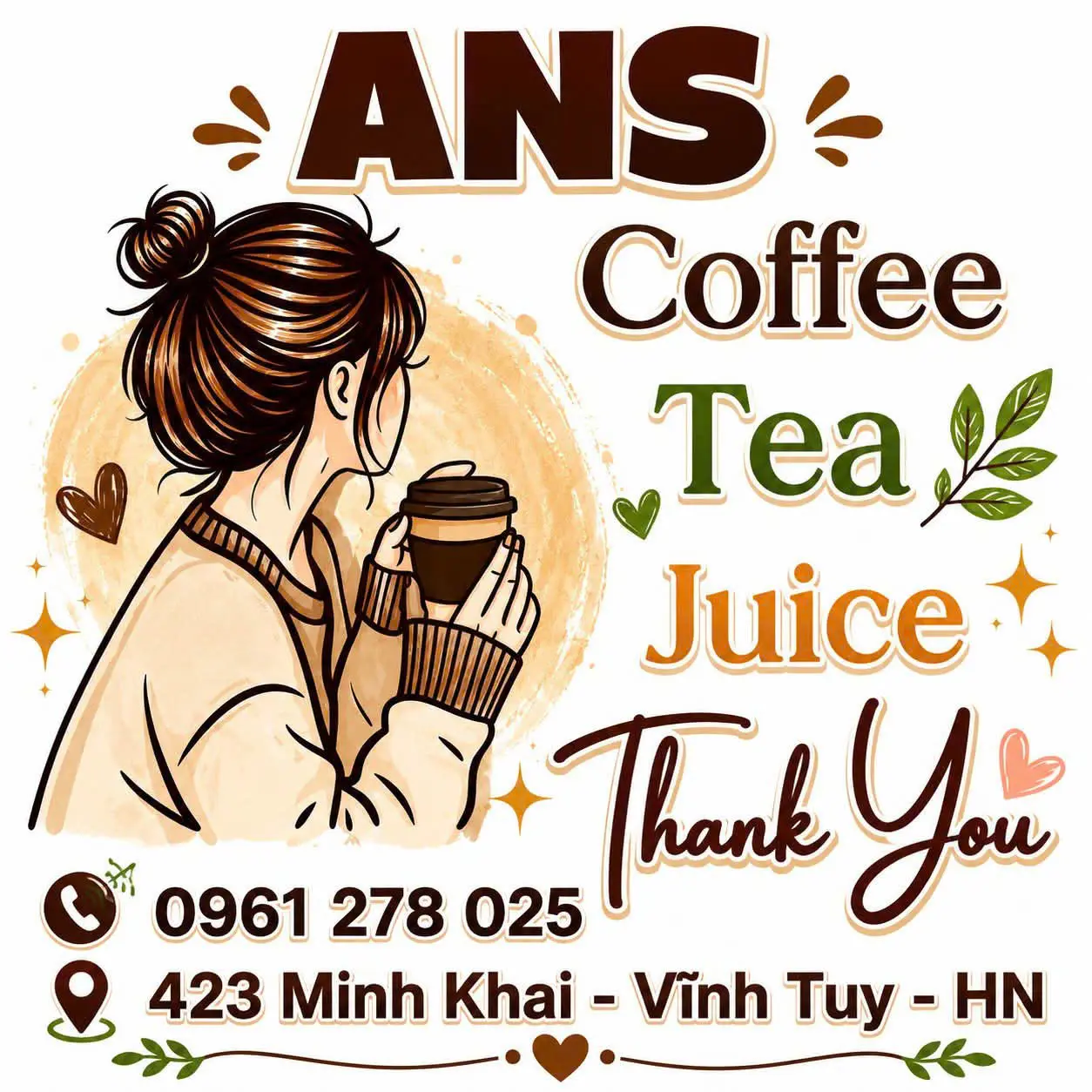 Ảnh bìa ANS - Coffee, Tea & Juice - Minh Khai