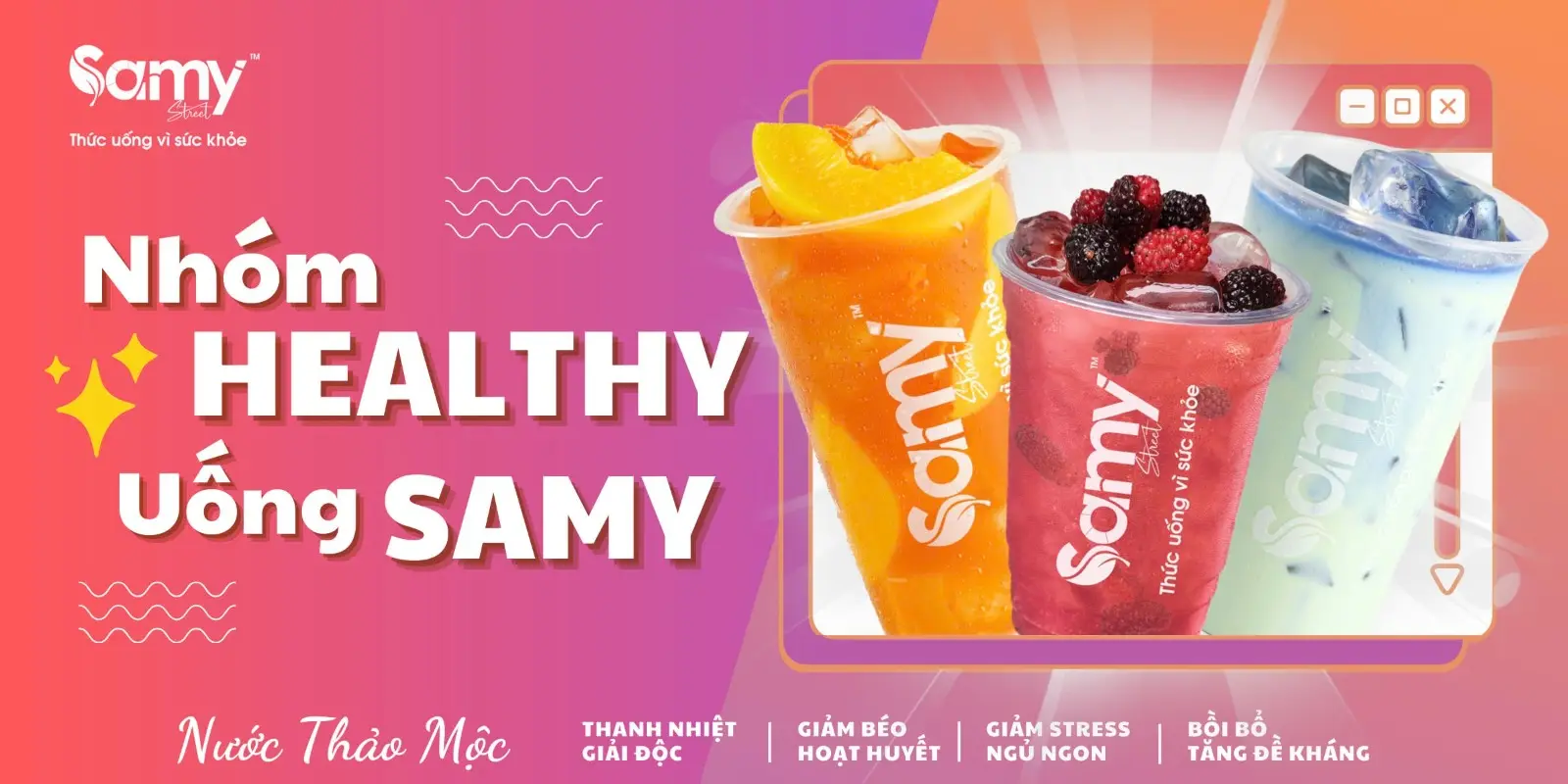 Ảnh bìa Samy - Nước Thảo Mộc & Trà Trái Cây - Ngô Đức Kế 