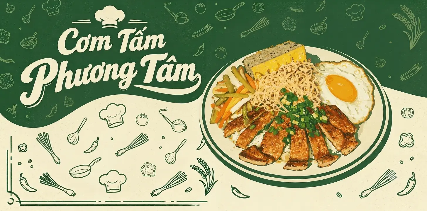 Ảnh bìa Phương Tâm - Cơm Tấm Long Xuyên - Hoàng Ngân