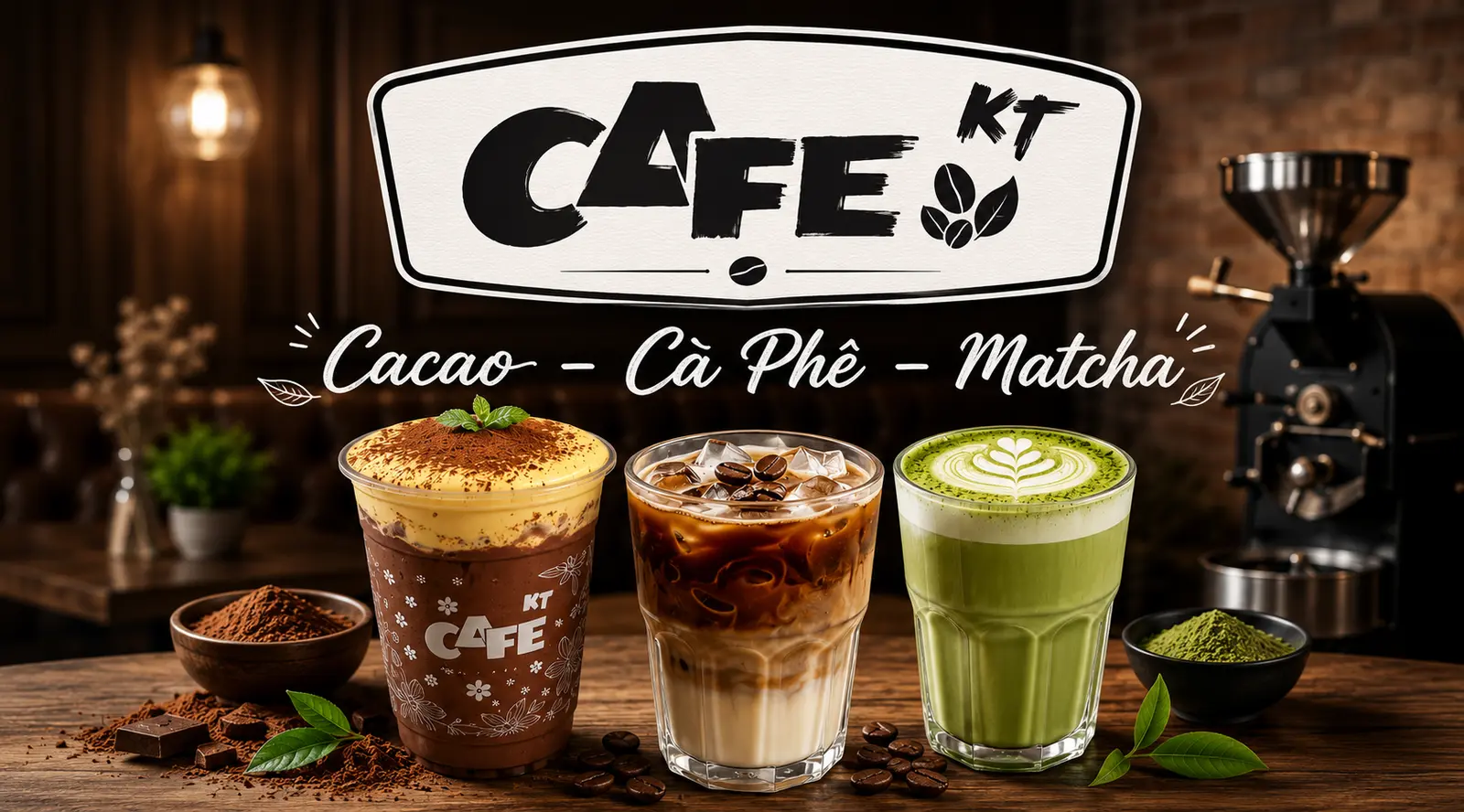 Ảnh bìa Cà Phê KT - Cà Phê, Cacao & Matcha - Đặng Thúc Vịnh