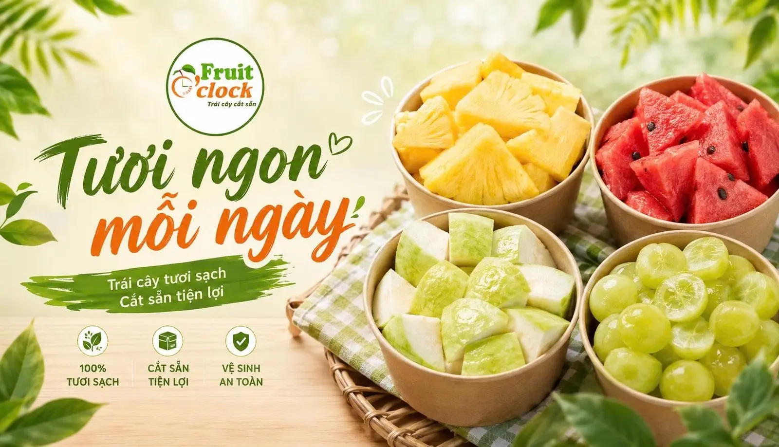 Ảnh bìa Fruit O’Clock - Trái Cây Cắt Sẵn - Đường Số 36