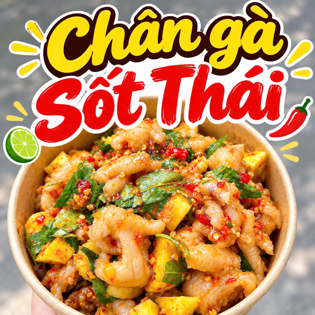 Ảnh bìa Chân Gà Sốt Thái (38food) - Sơn Kỳ