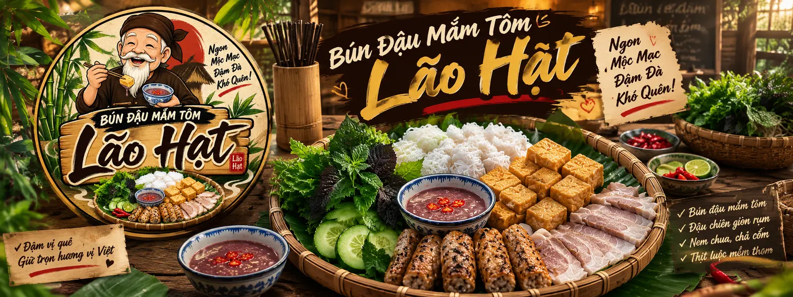 Ảnh bìa Bún Đậu Mắm Tôm Lão Hạt - Sông Thao