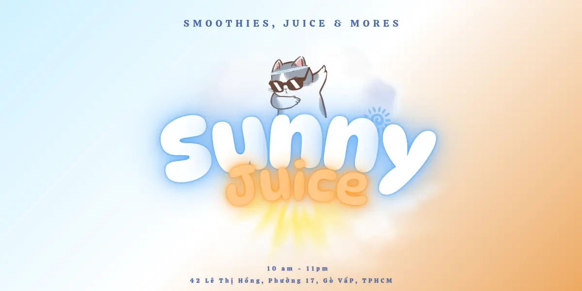 Ảnh bìa SUNNY JUICE - Lê Thị Hồng 