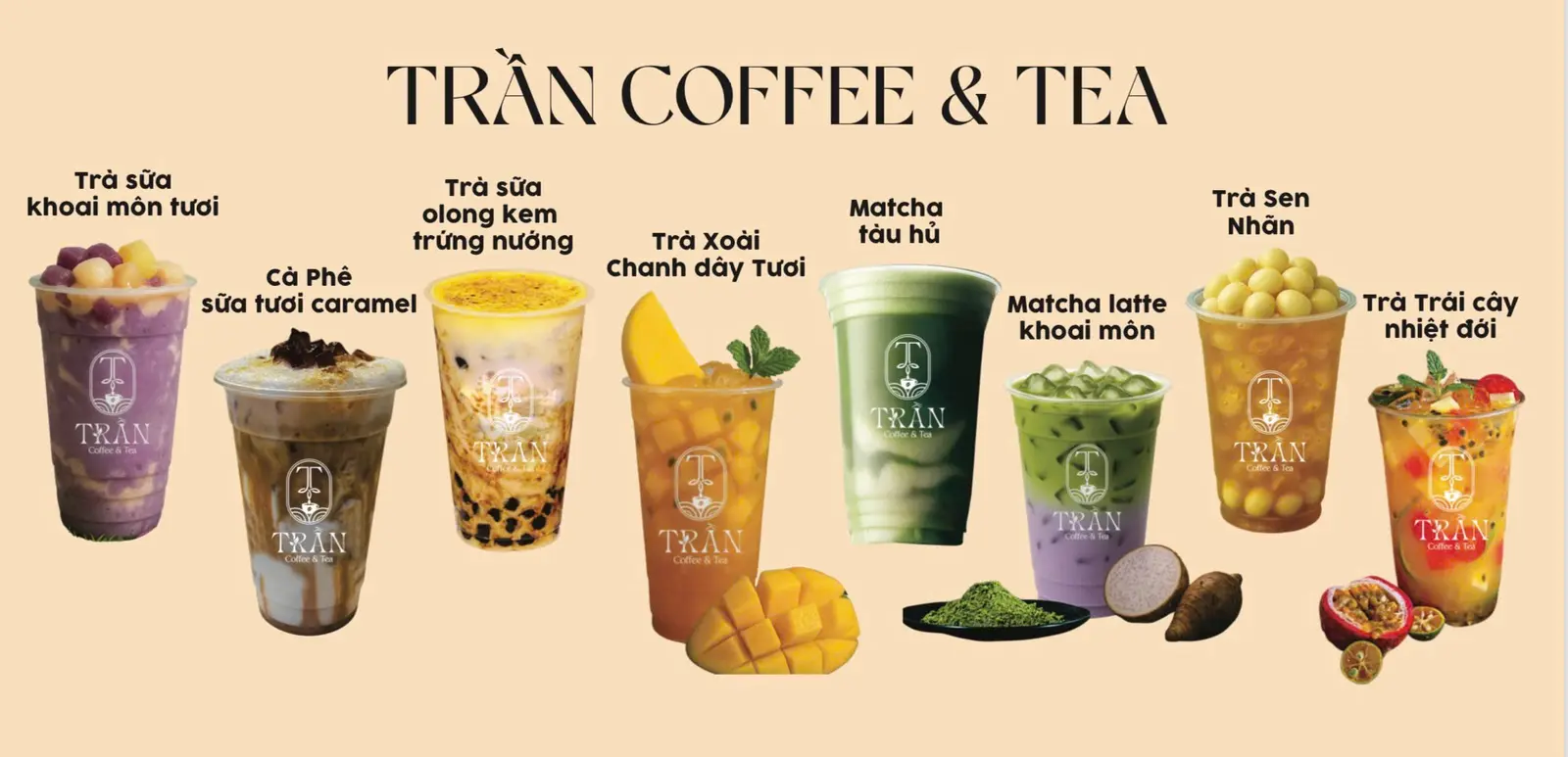 Ảnh bìa Trần Coffee, Tea & Matcha - Nguyễn Đình Chính