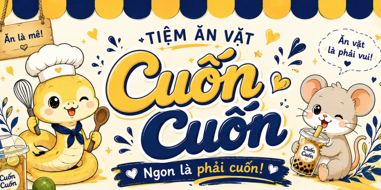 Ảnh bìa Tiệm Ăn Vặt Cuốn Cuốn - Cư Xá Phú Lâm B