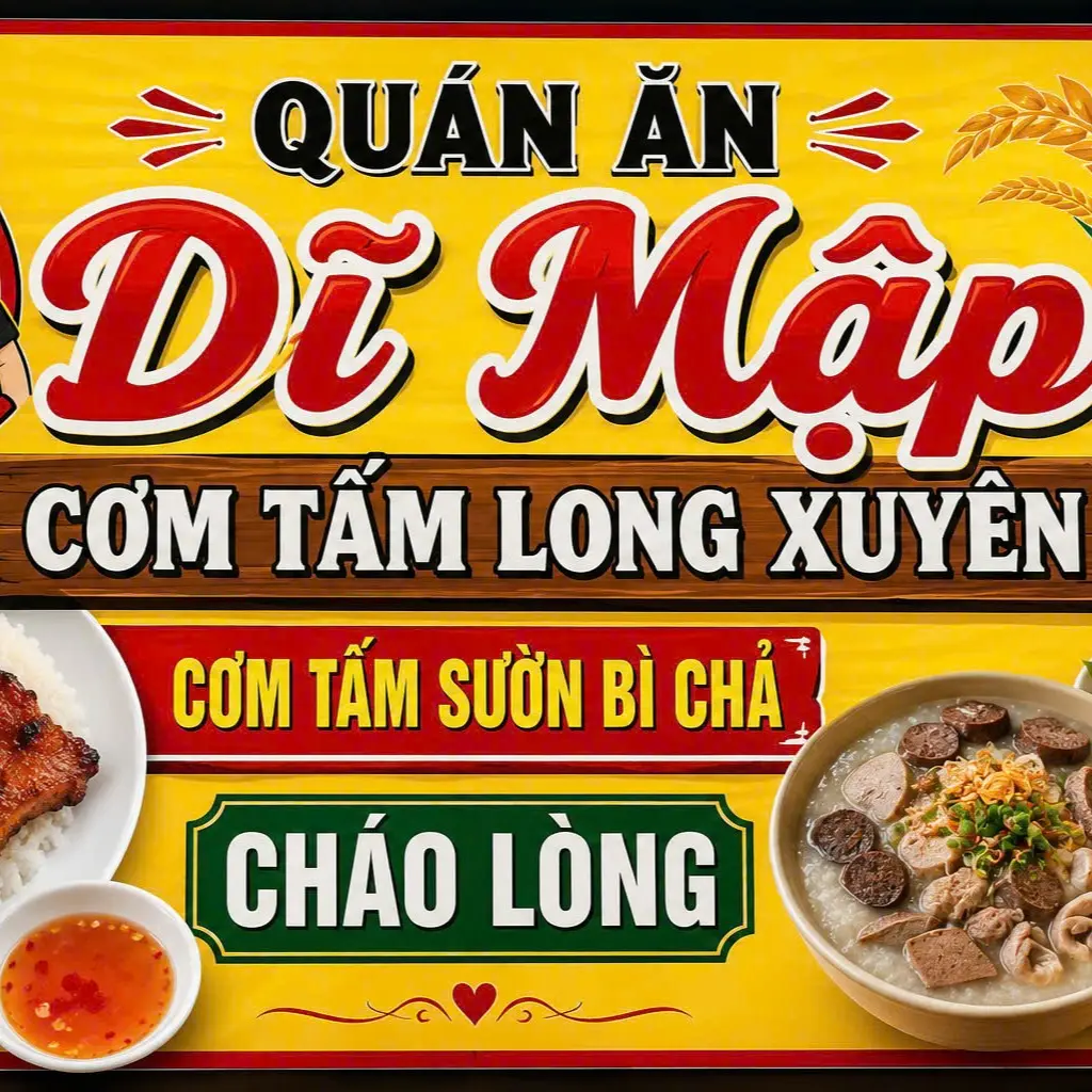 Ảnh bìa Quán Ăn Dĩ Mập - Cơm Tấm Long Xuyên - Tỉnh Lộ 43