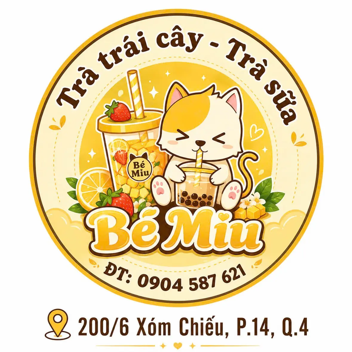 Ảnh bìa Tiệm Trà Bé Miu - Xóm Chiếu