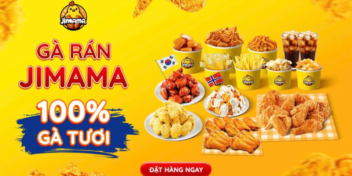 Ảnh bìa Gà Rán Jimama - Gà Rán, Mỳ Ý & Ăn Vặt -  Rạch Bùng Binh
