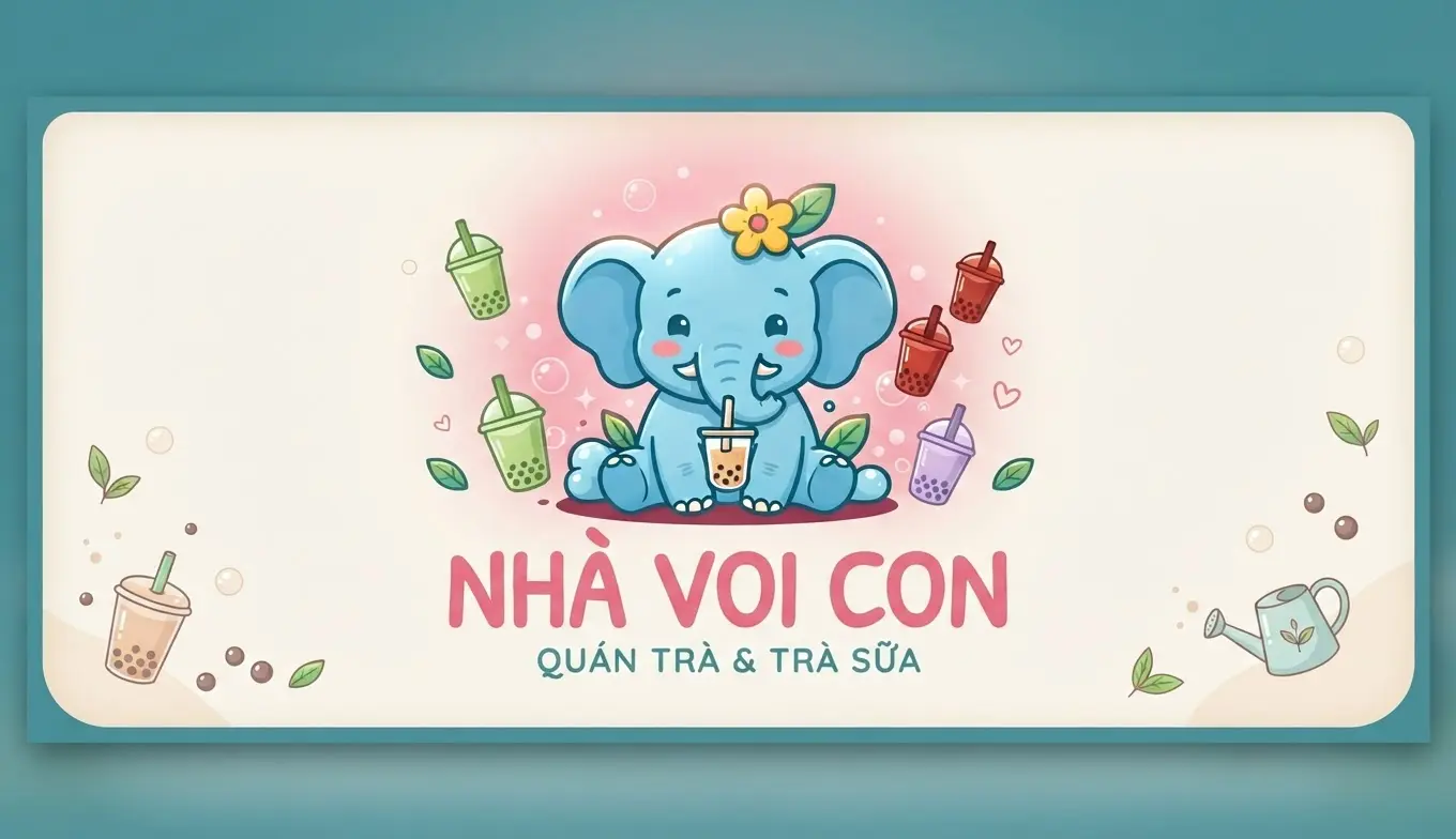 Ảnh bìa Quán Nhà Voi Con - Trà & Cà Phê - Đô Đốc Lộc