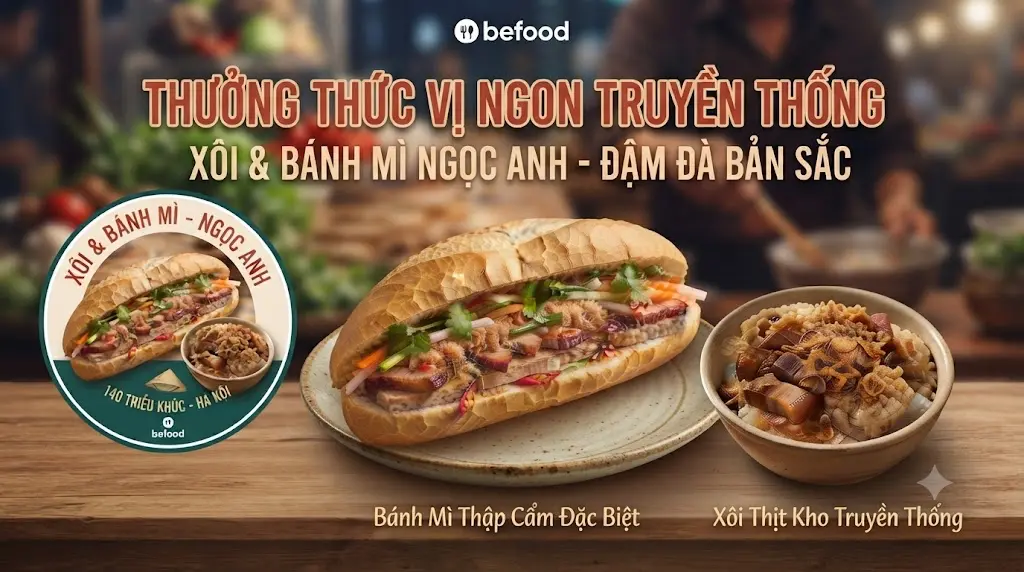 Ảnh bìa Bánh Mì & Xôi Ngọc Anh - Triều Khúc