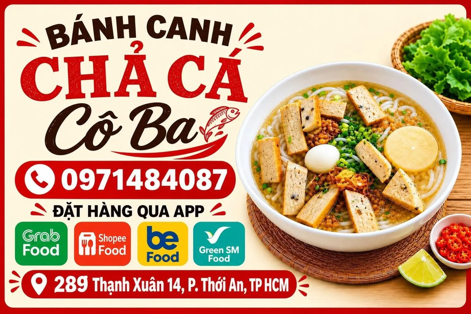 Ảnh bìa Bánh Canh Chả Cá Cô Ba - Thạnh Xuân 14